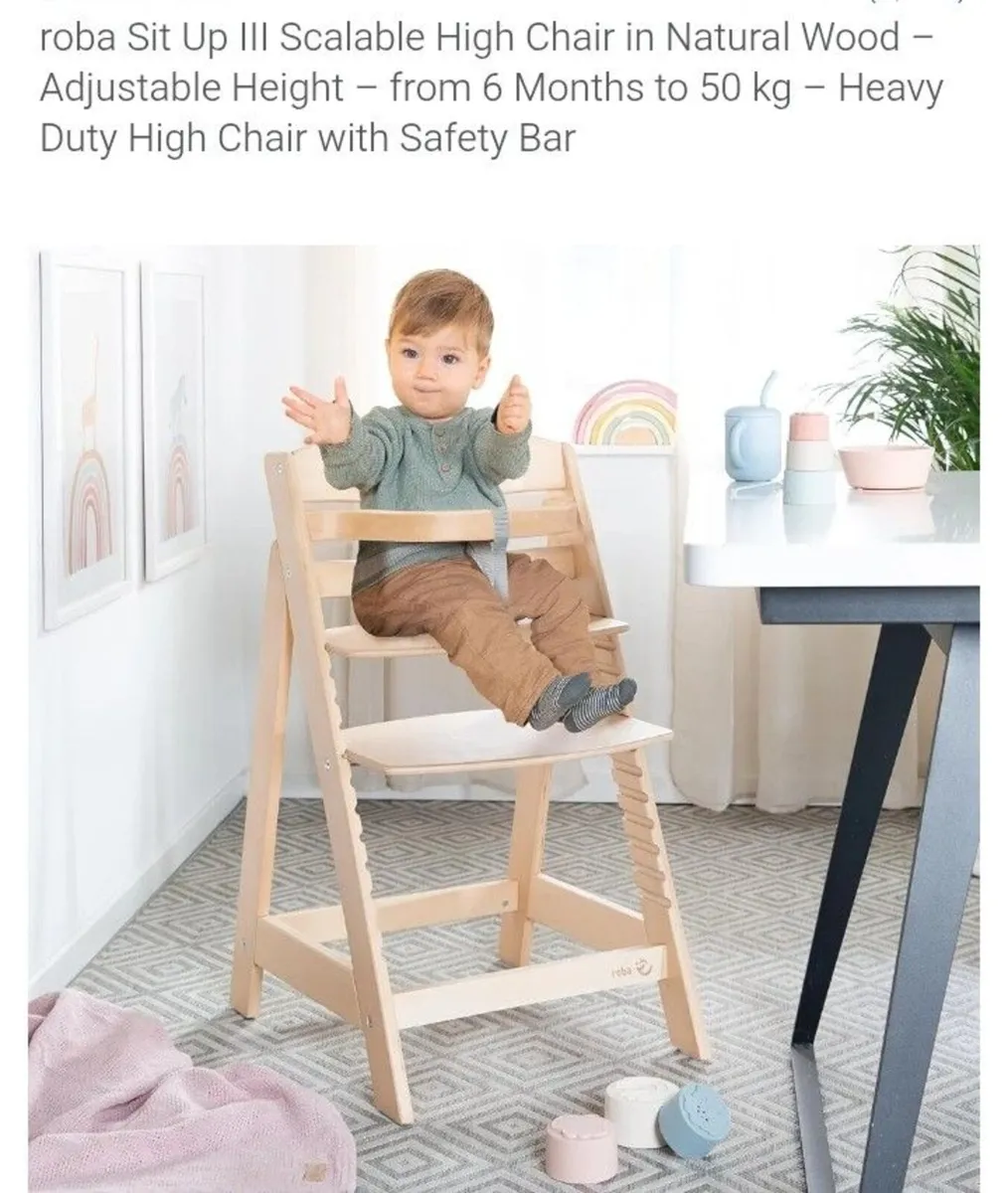 Solid Quality Child Highchair - Image 2