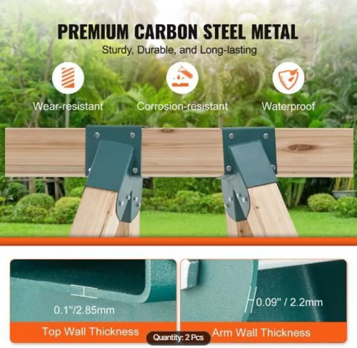 A-Frame Middle Swing Set Brackets - Image 1