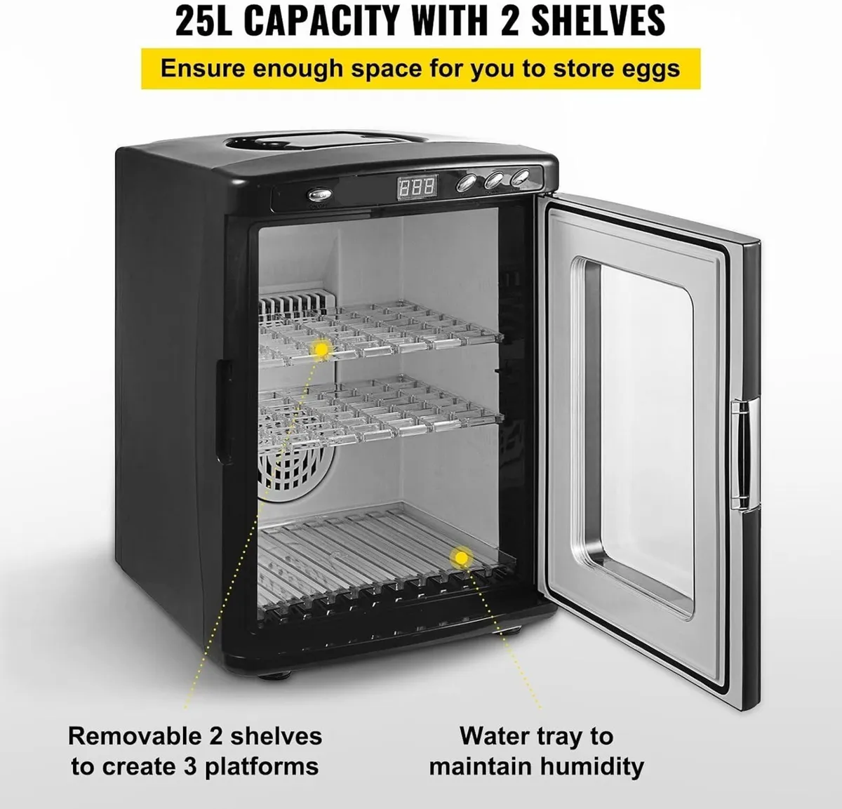 25L Digital Reptile Egg Incubator - Image 4