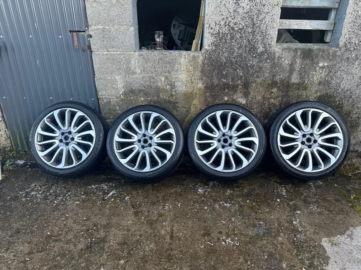 Range Rover Turbine Alloys 22” - Image 1