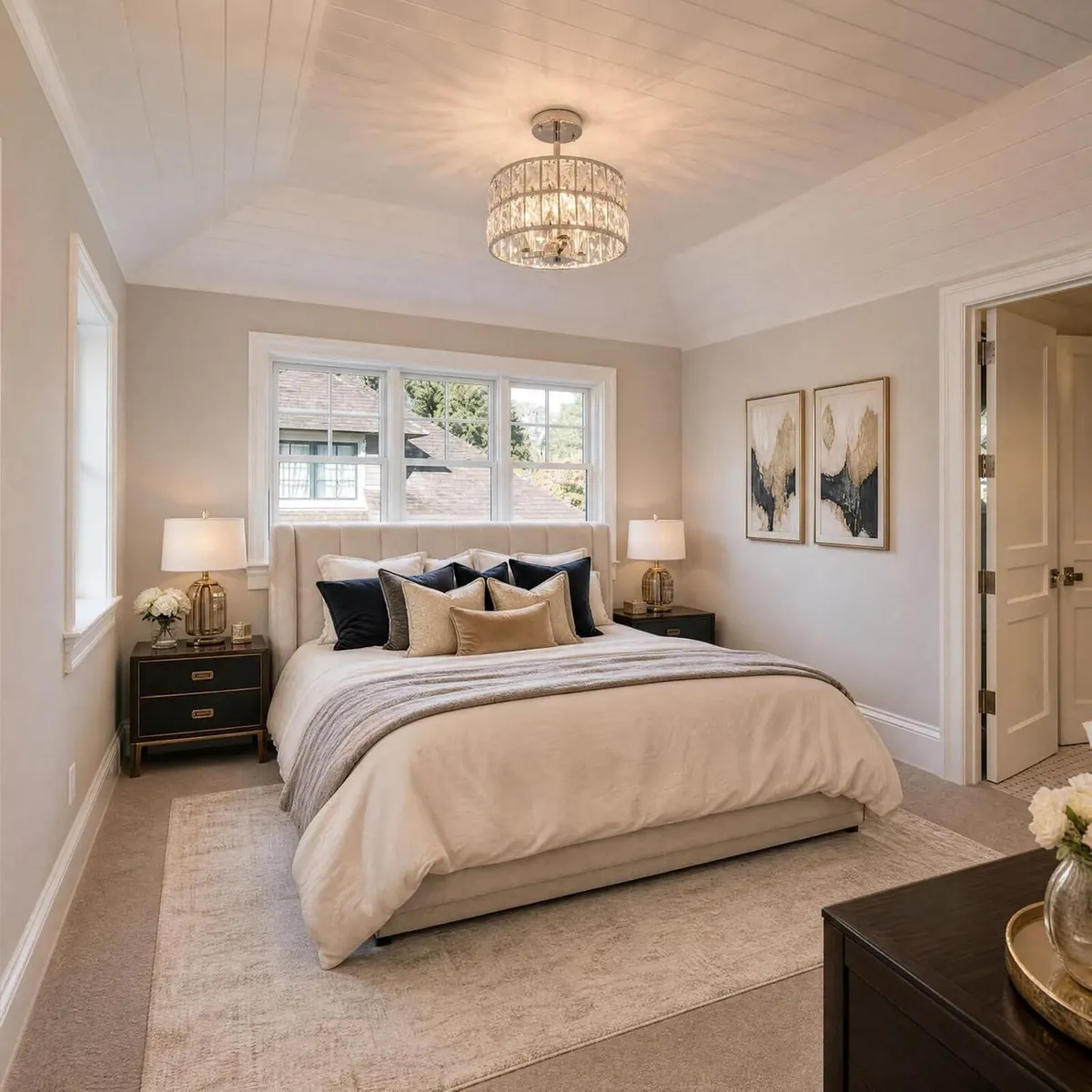 Ceiling Light 3-Light E14 Semi Flush - Image 3