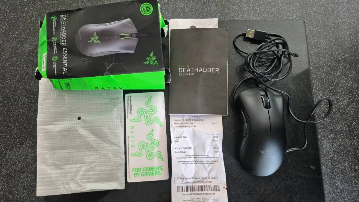 RAZER DeathAdder Essential Optical Gaming Mouse

  - Image 1