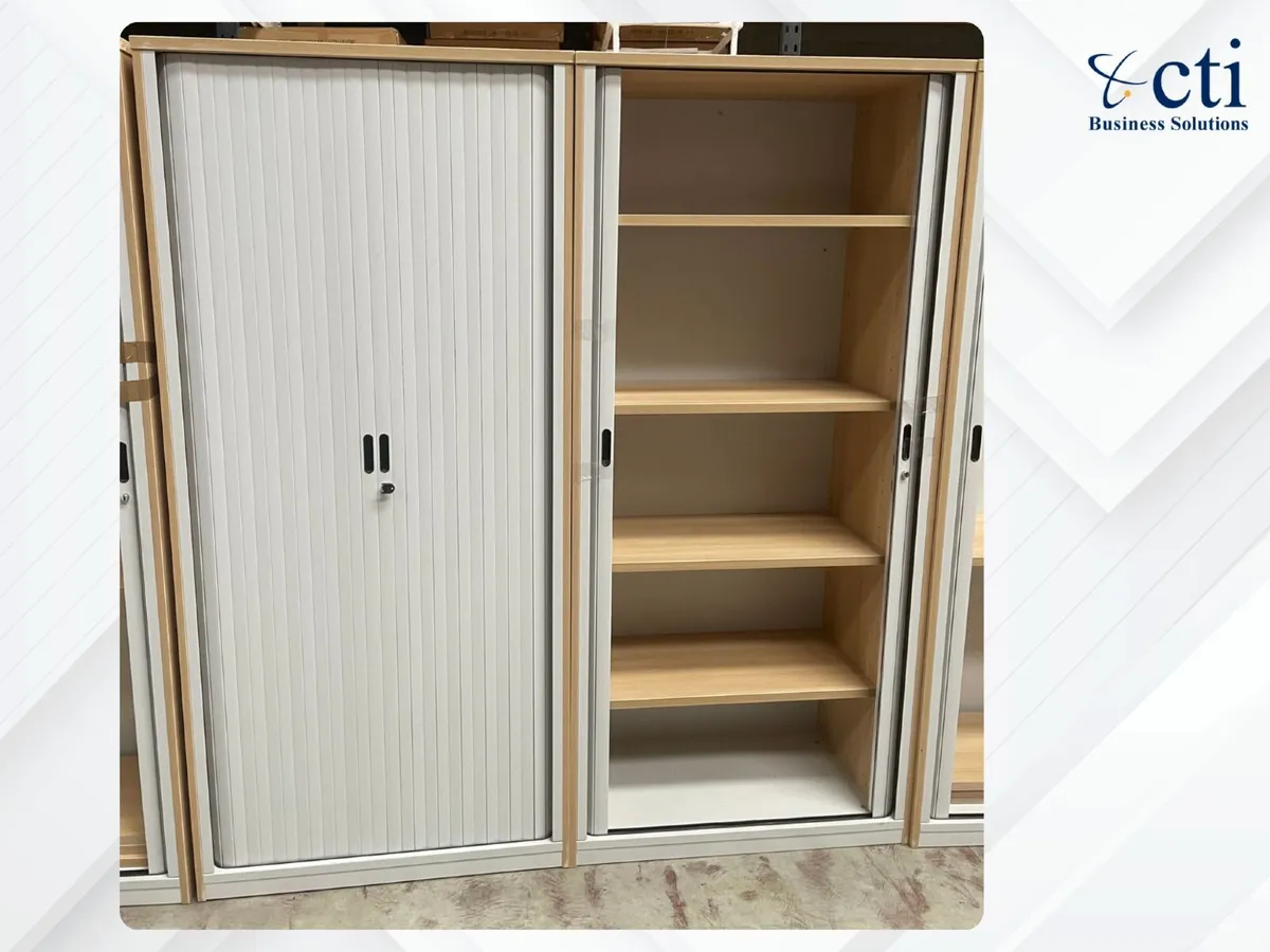 25 X Tall Tambour Units - Grade A - Image 2