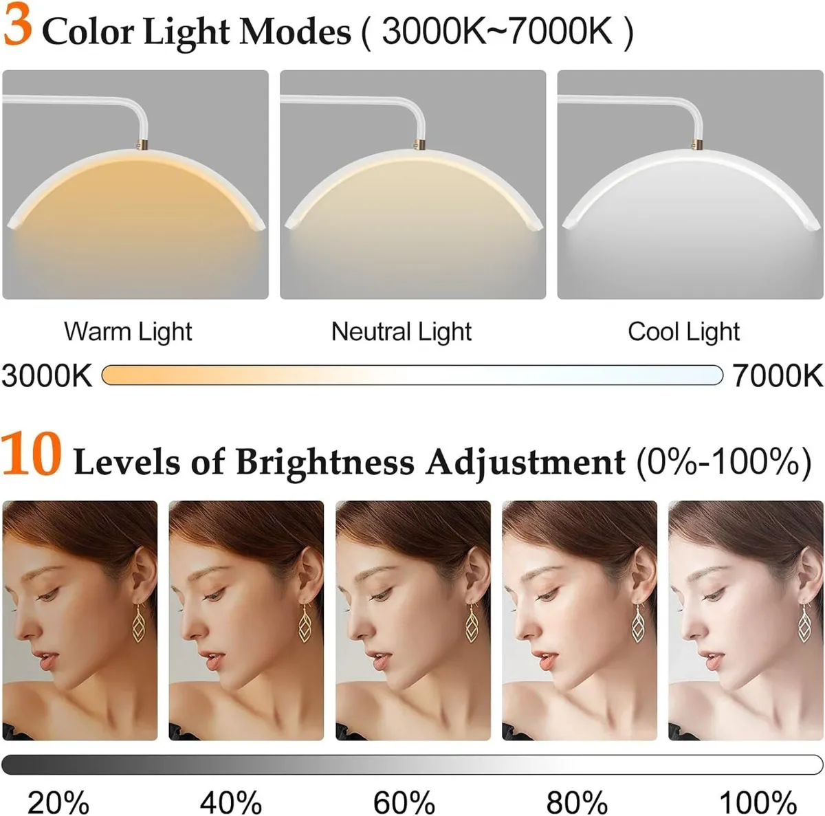 Half Moon Lash Light: LED Eyelash Lamp - Image 2