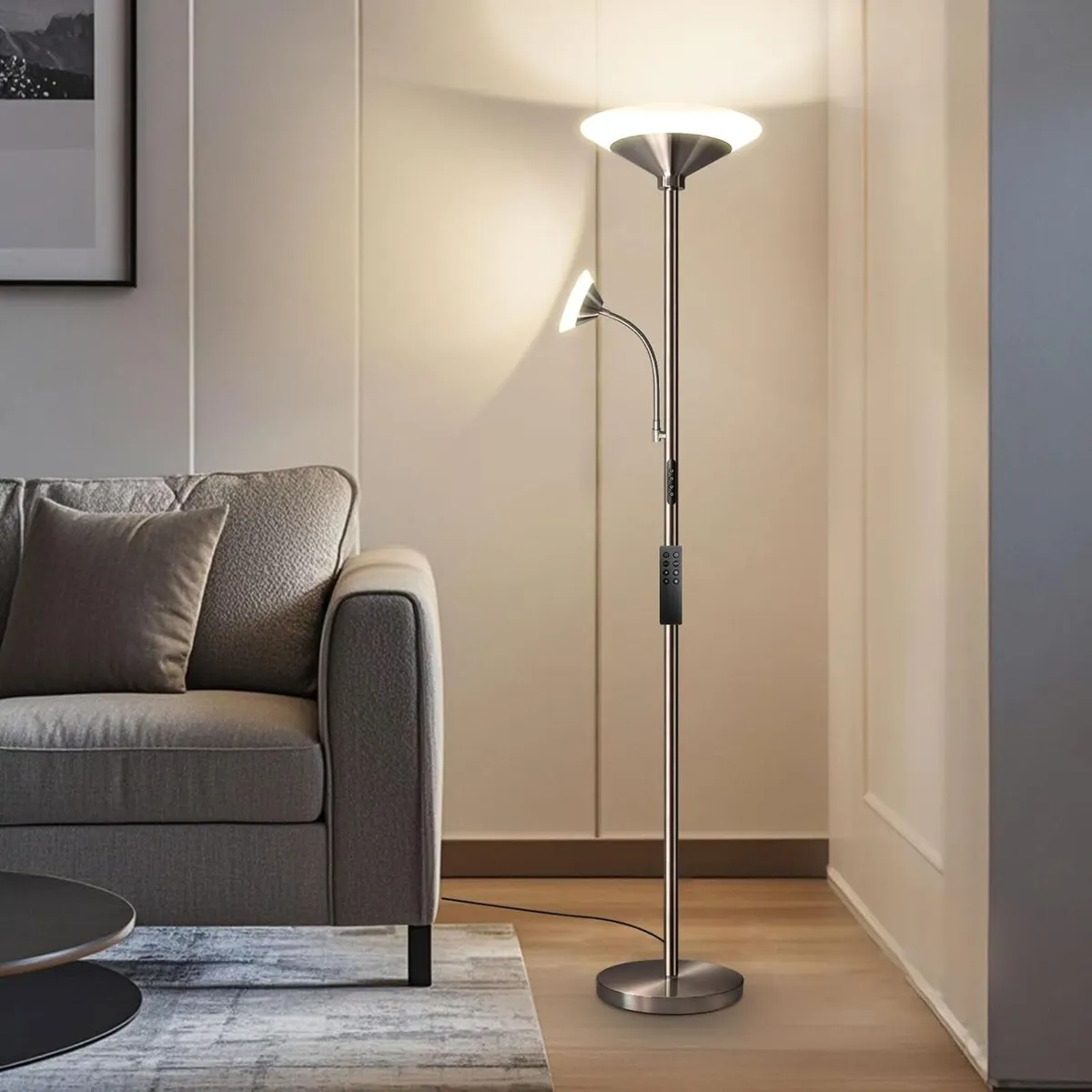 LED Floor Lamp for Living Room 27W Dimmable - Image 4