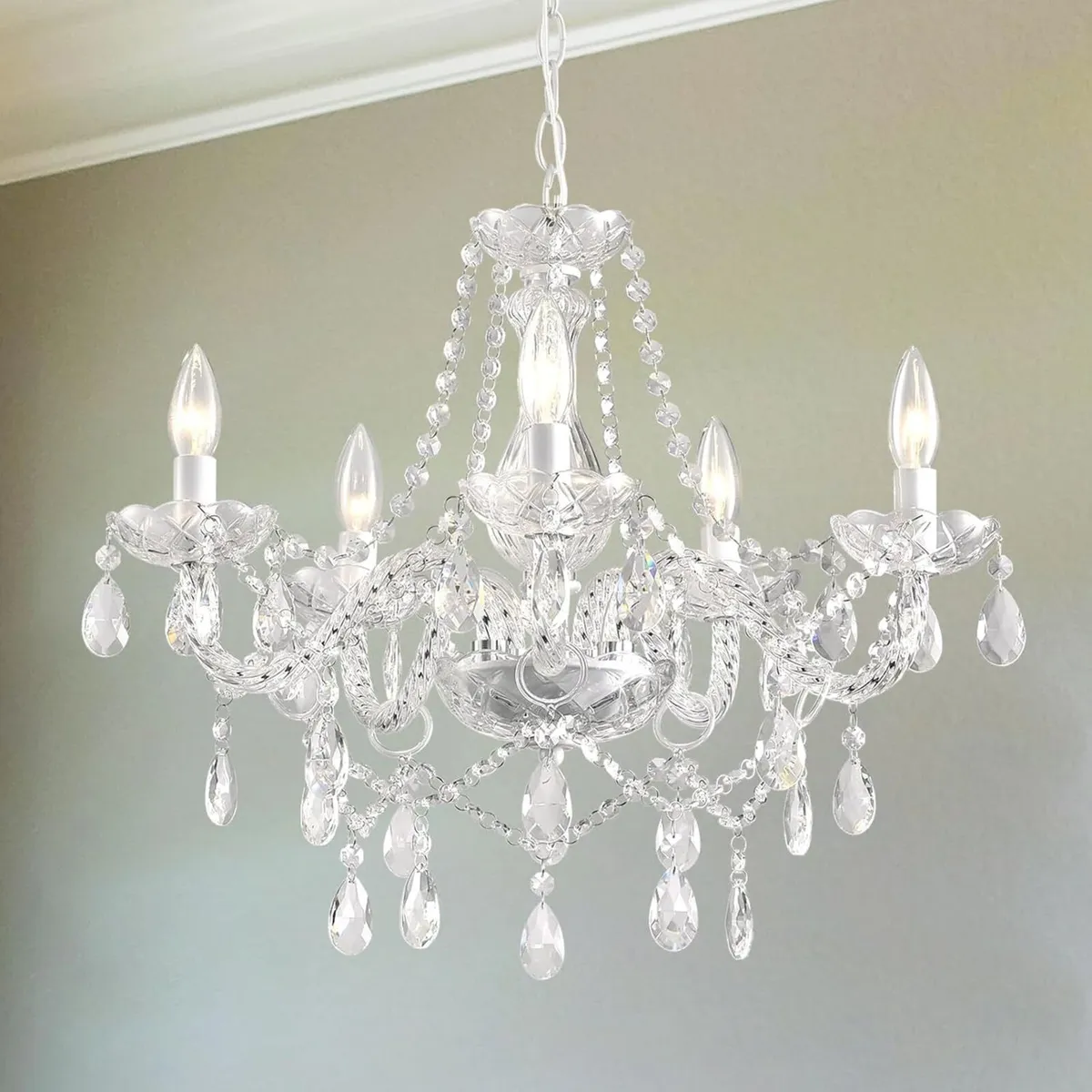 K9 Crystal Chandelier Light 5-Light 54x47CM - Image 1