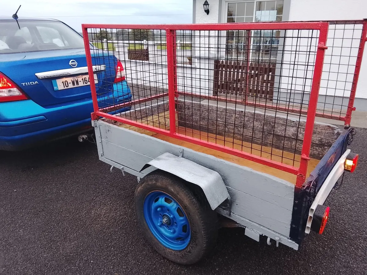 3 Car Trailers, Different Sizes - Image 1