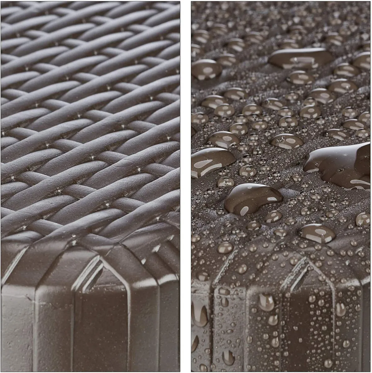 Waterproof Folding Rattan Garden Table - Image 4