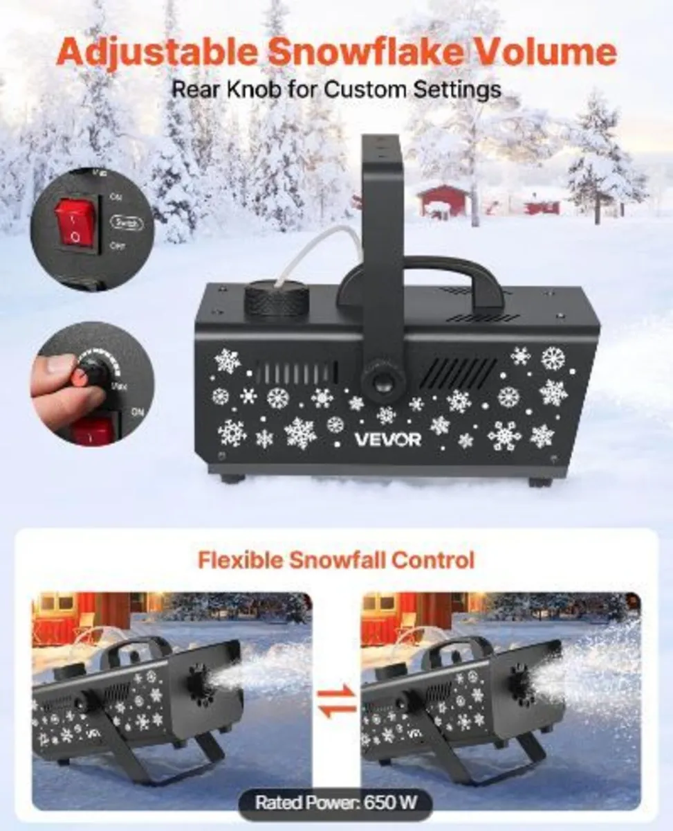 Snow Machine, Powerful 650W - Image 4