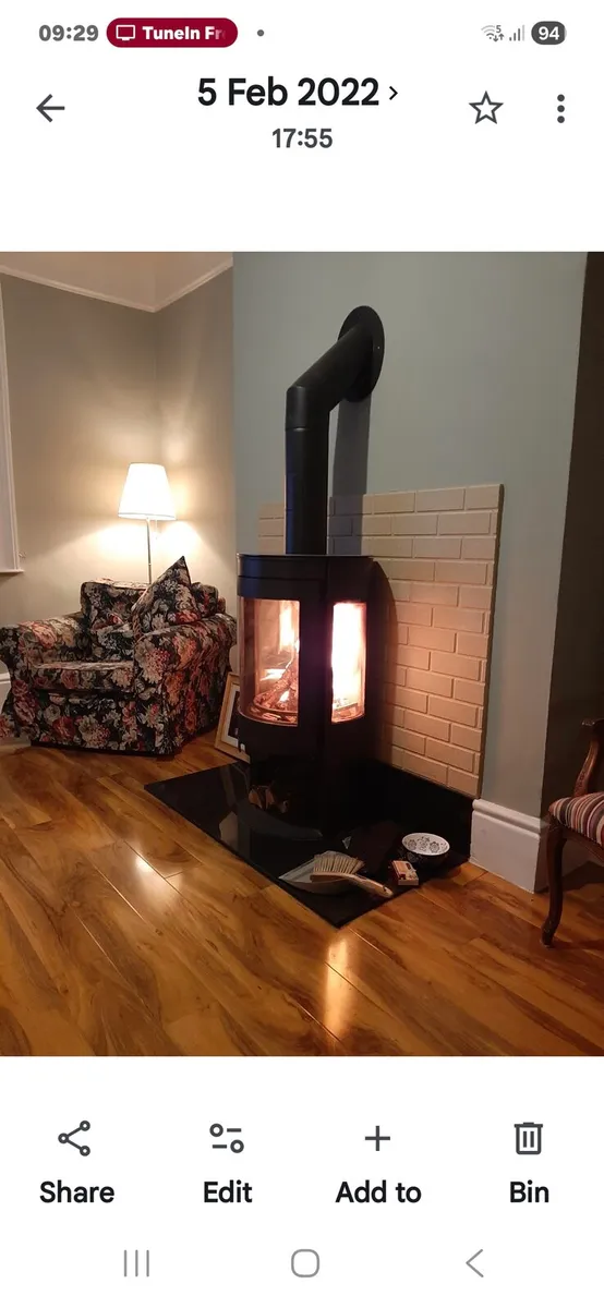 8kw Denia Innsbruck Premium Steel Stove - Image 4
