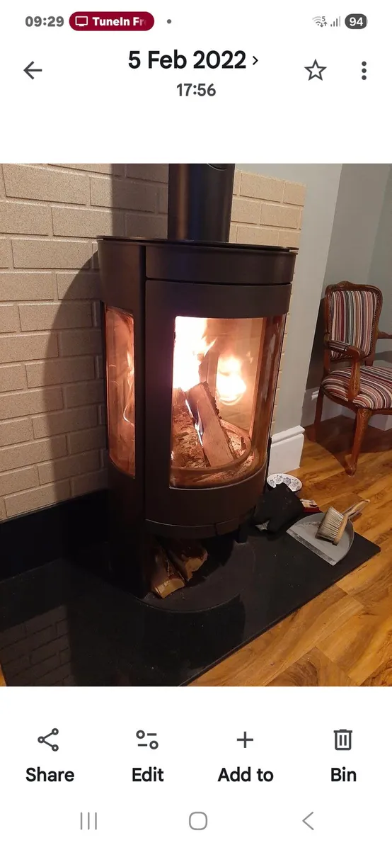8kw Denia Innsbruck Premium Steel Stove - Image 2