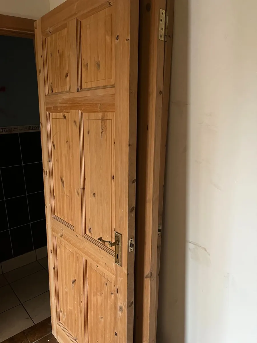11no. Solid Pine Doors - Image 4