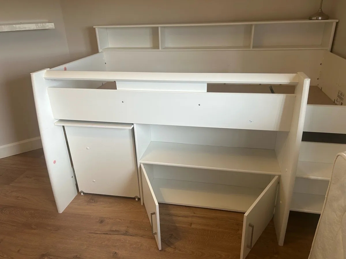 Bed - full size single with storage