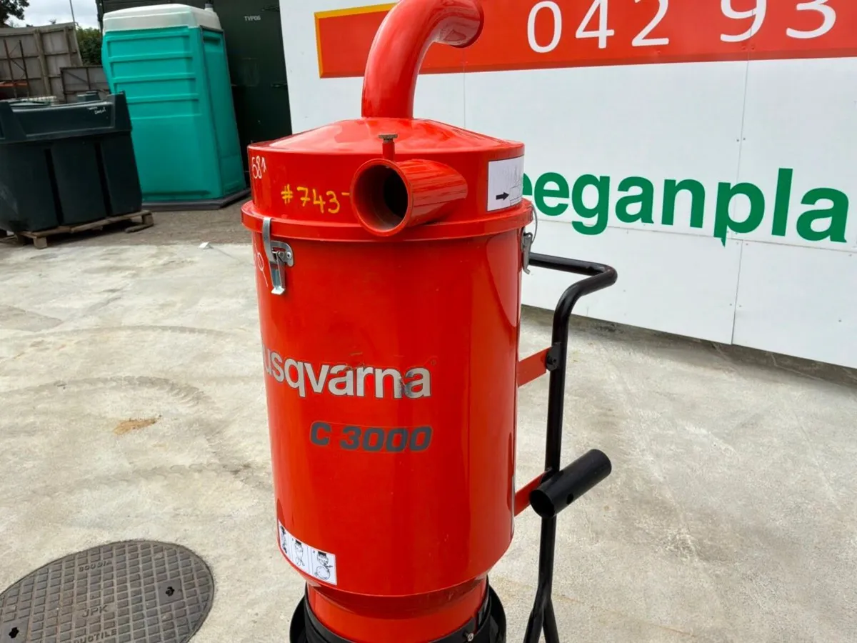 Husqvarna c3000 industrial Dust filtration / separ - Image 3