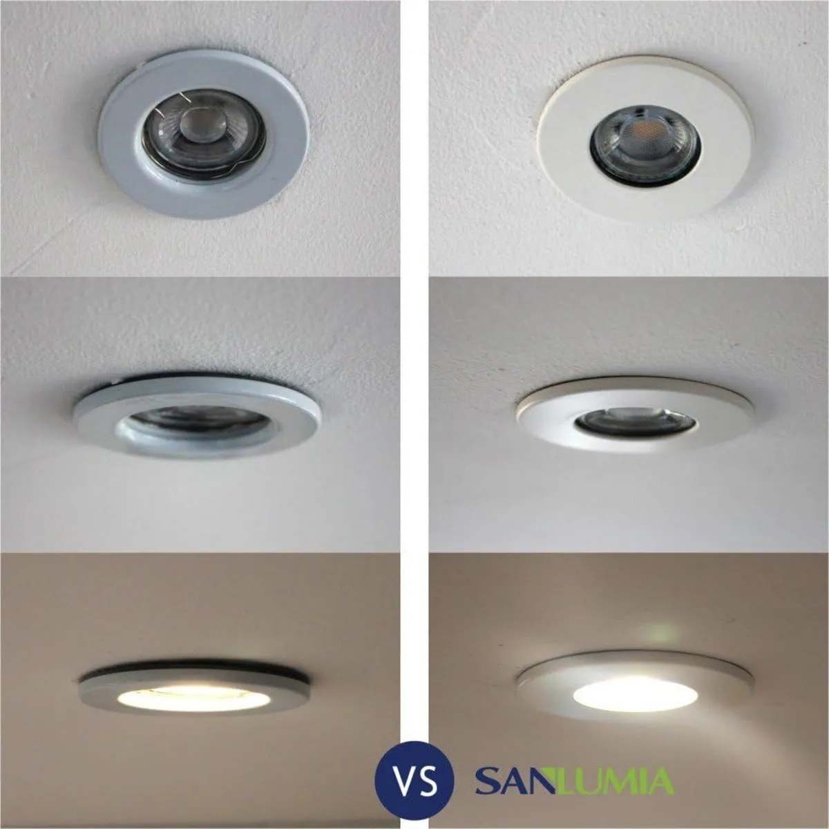 10 X LED Fire Rated Downlight Can Recessed - Image 4