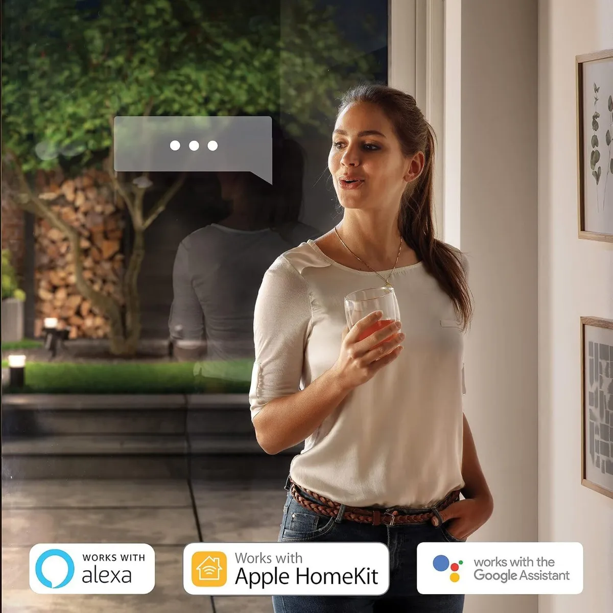 Turaco LED Smart Outdoor Wall Light Works - Image 4