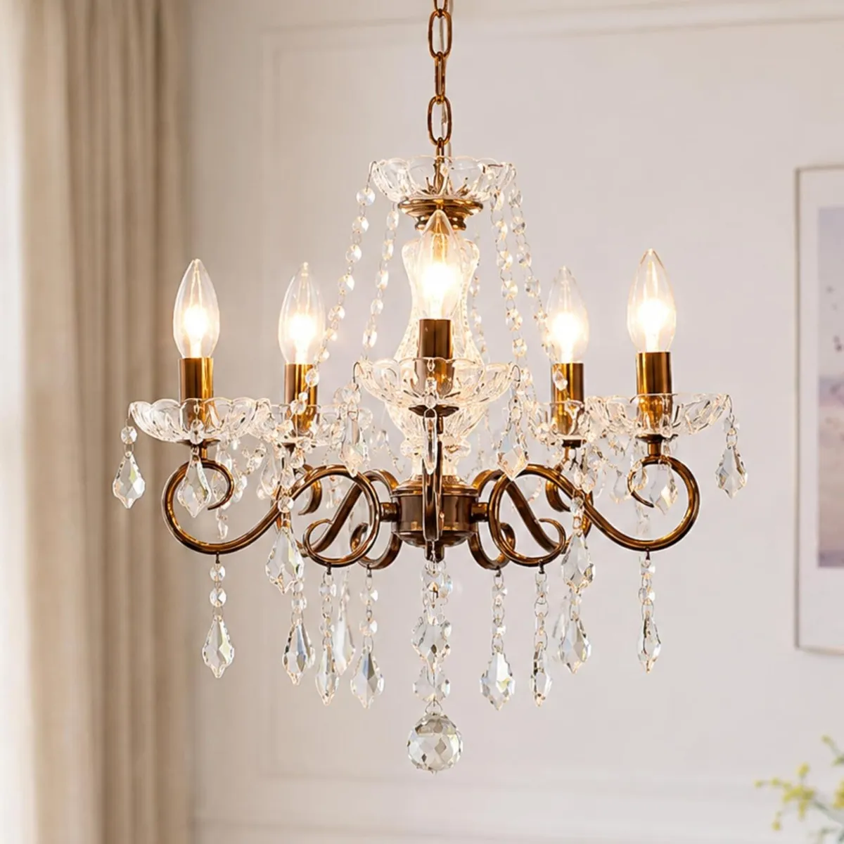 Saint Mossi Vintage Crystal Chandelier - Image 2