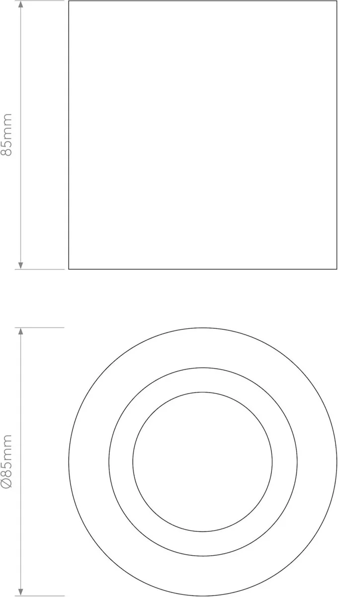 Exterior Downlight Recessed Spot Light Aluminium - Image 4