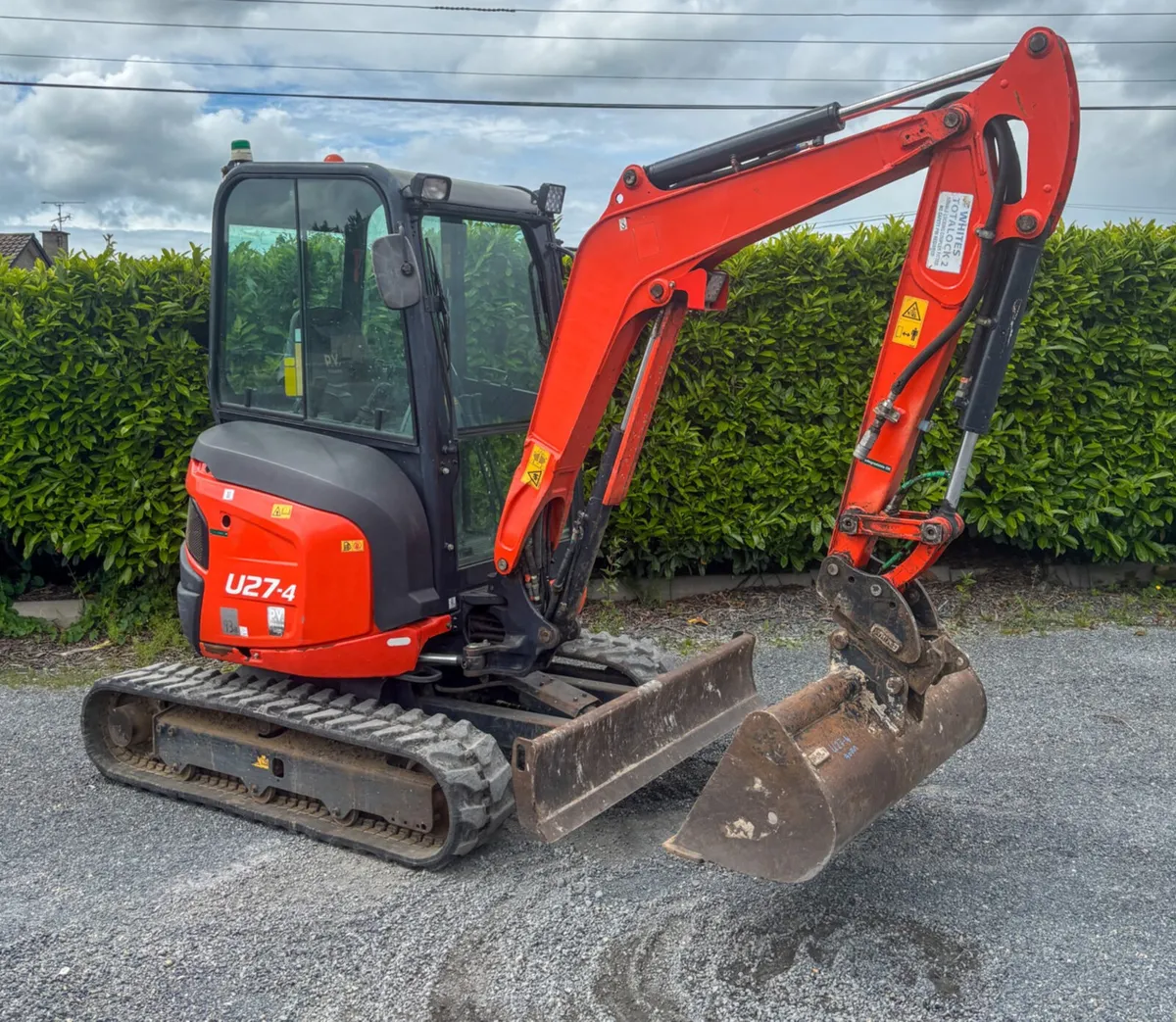2019 Kubota U27-4 Mini Digger - Image 1