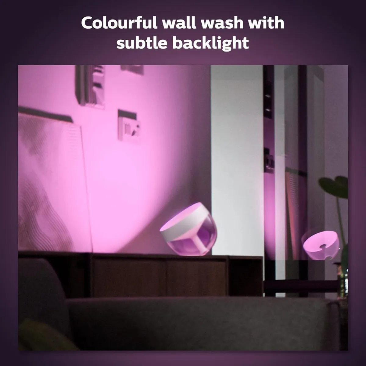 Philips Hue Iris and Colour Ambience Table Lamp - Image 4