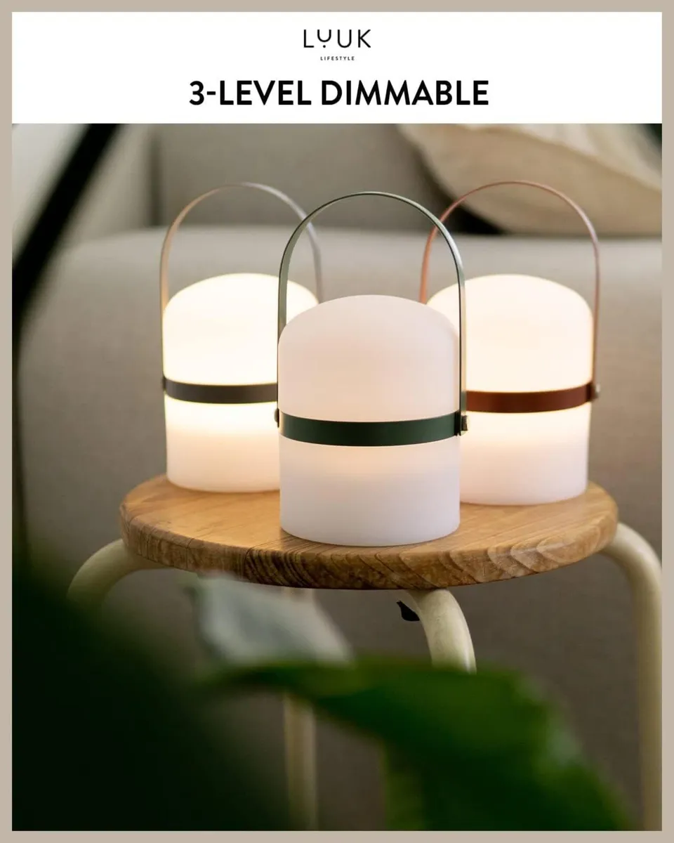 Scandinavian LED Light with Handle for Living Room - Image 4