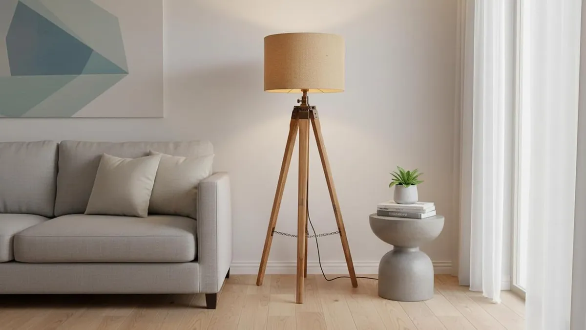 Floor Lamp Reading Light for Living Room Bedroom - Image 3