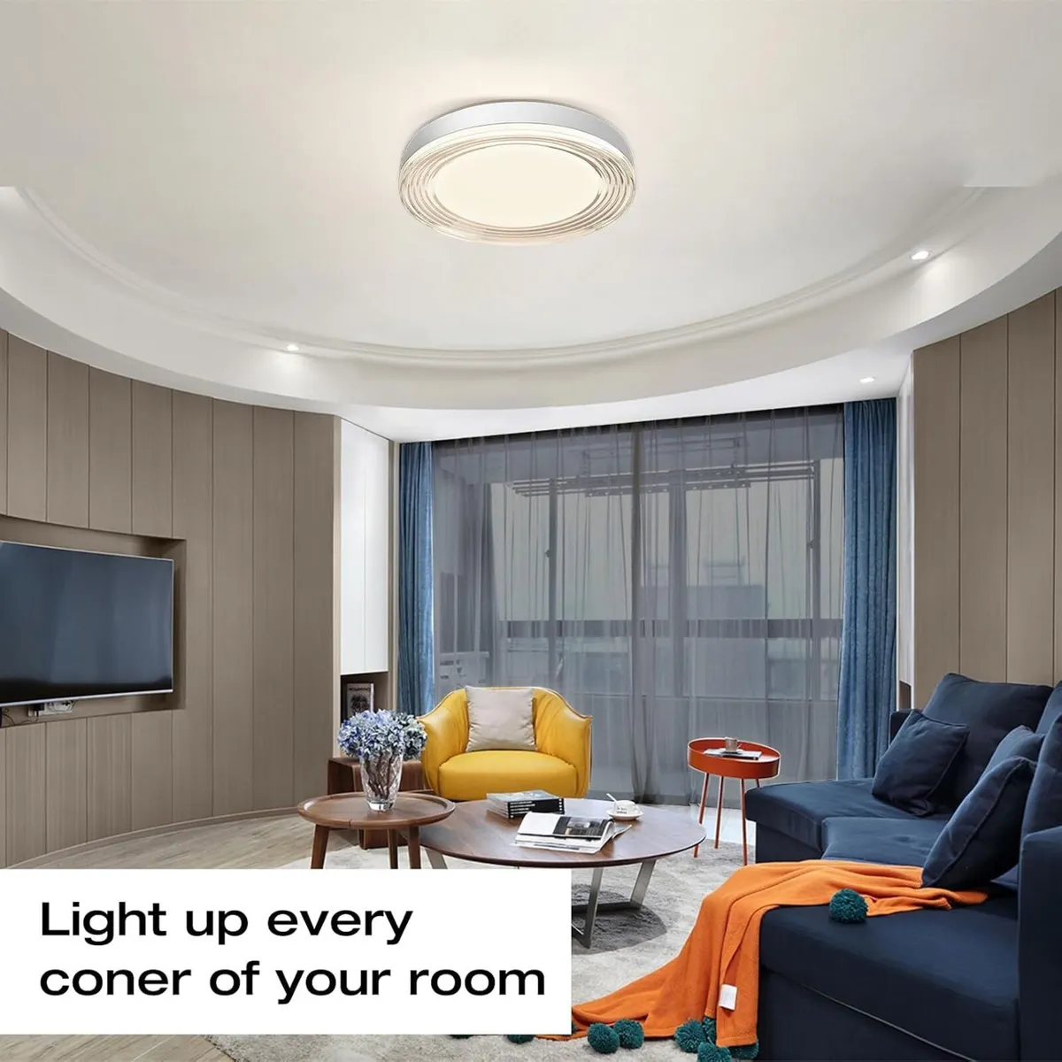 LED Ceiling Light Dimmable 3000K- 6500K Round - Image 2