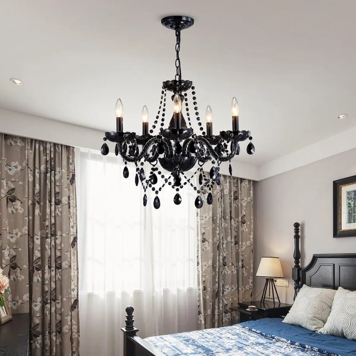 Saint Mossi Crystal Chandelier 5 Light Dining - Image 4