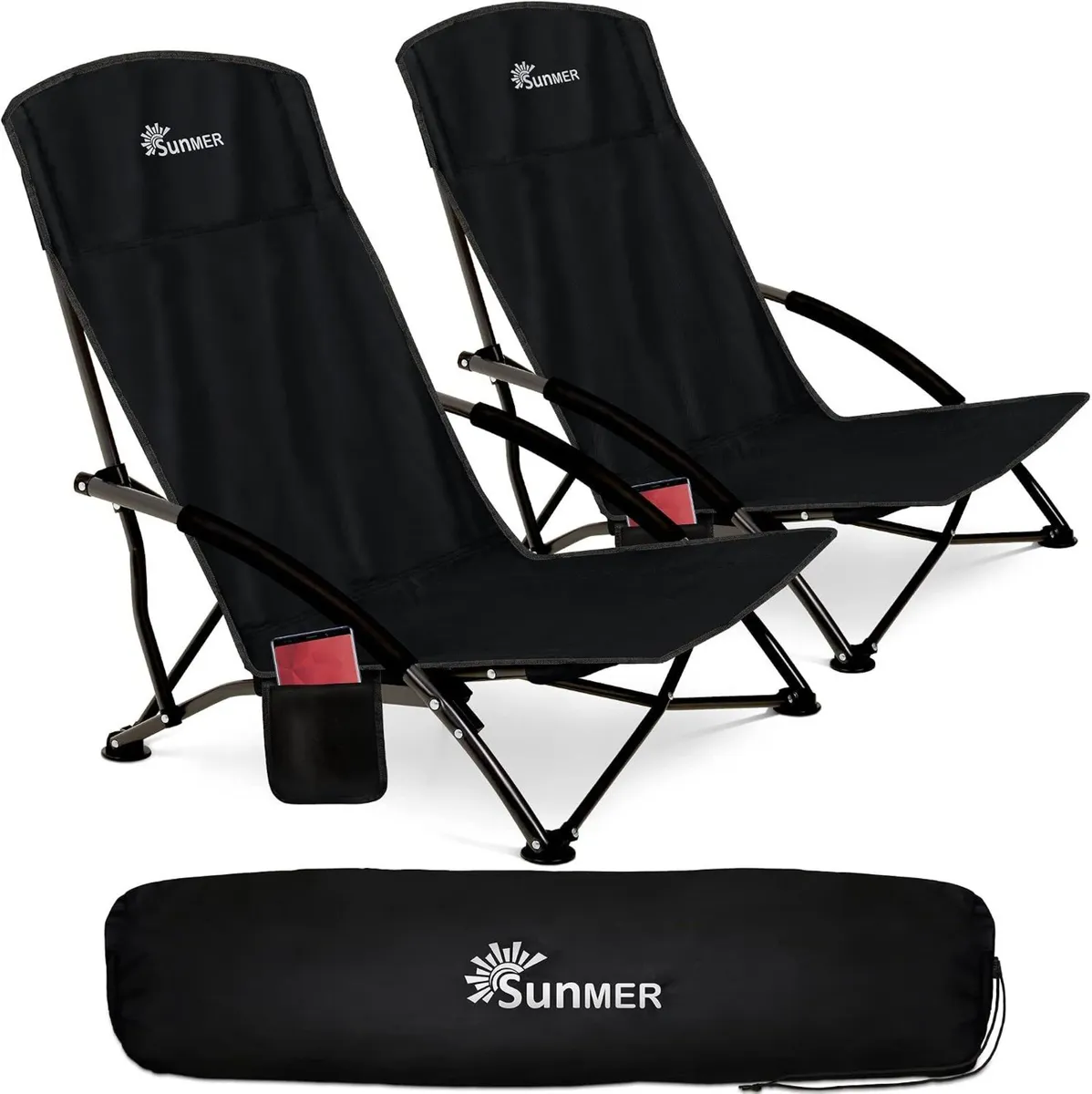Folding Beach Chairs Foldable Camping Chair - Image 1