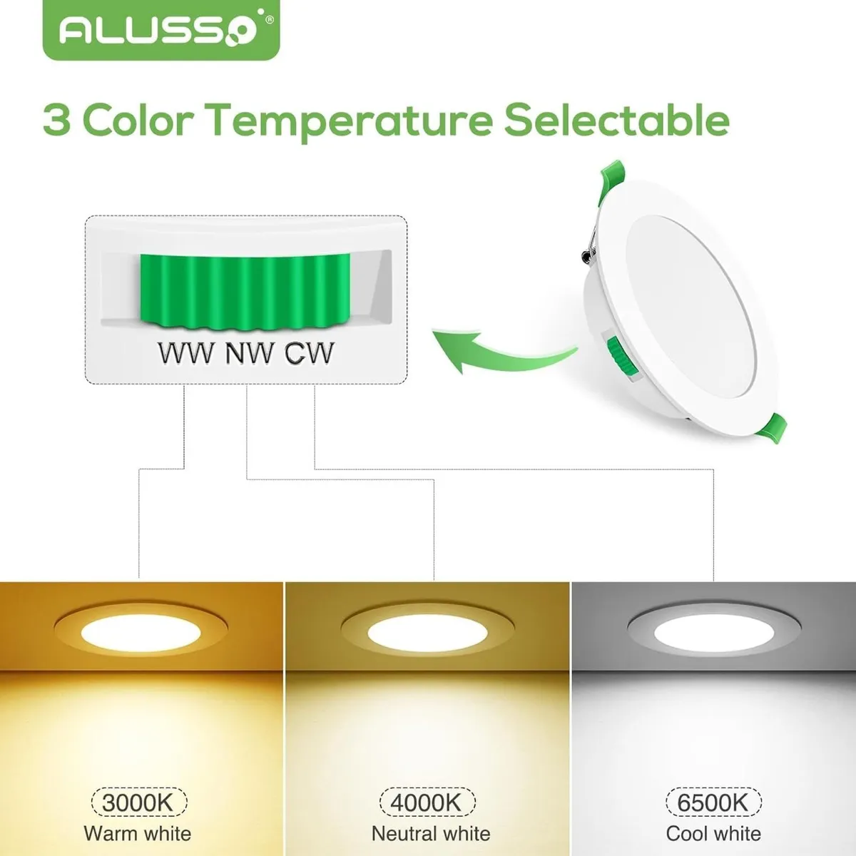 LED Downlights 5W Recessed Ceiling Lights - Image 3