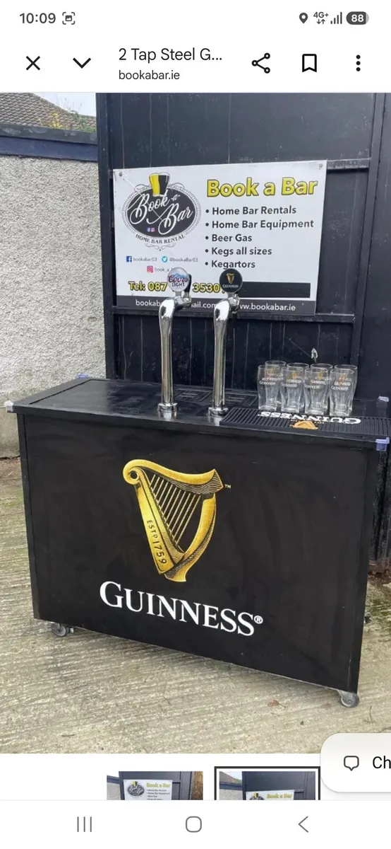 2 tap steel guinness bar coors bar