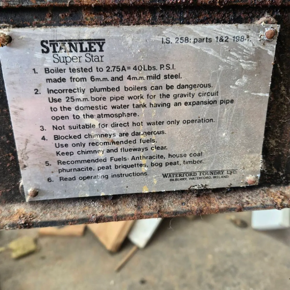 Stanley super star range - Image 2