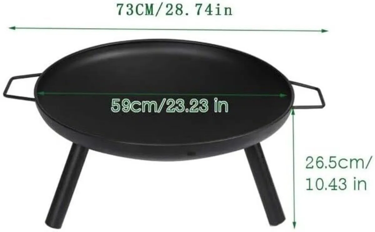 Outdoor Fire Pit Garden Camping Patio Heater Large - Image 2