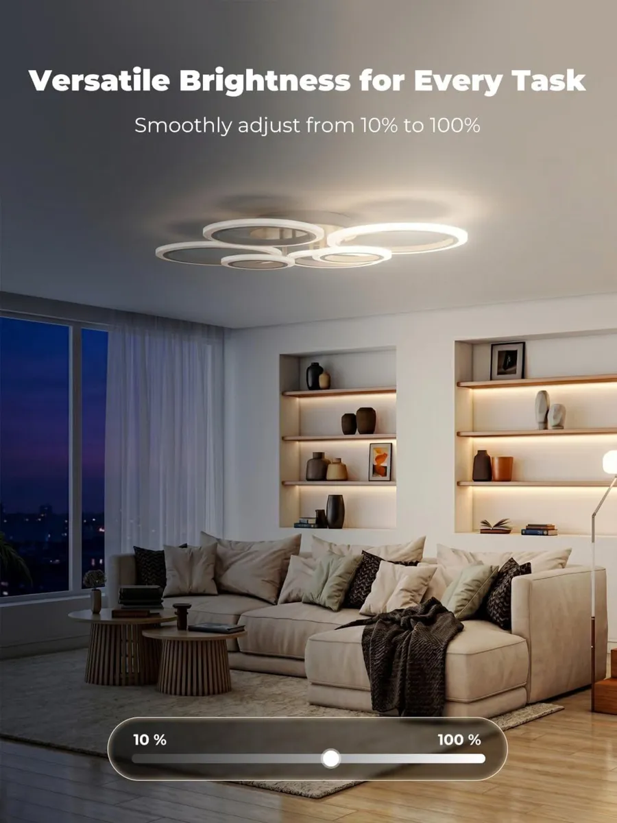 Chandeliers Ceiling Light with Remote Control App - Image 4
