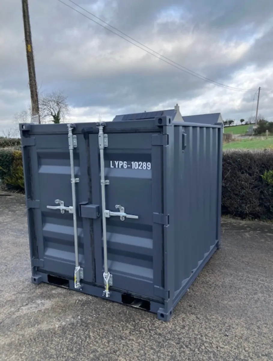 New 6ft COR-TEN Steel Container **Online Auction** - Image 1