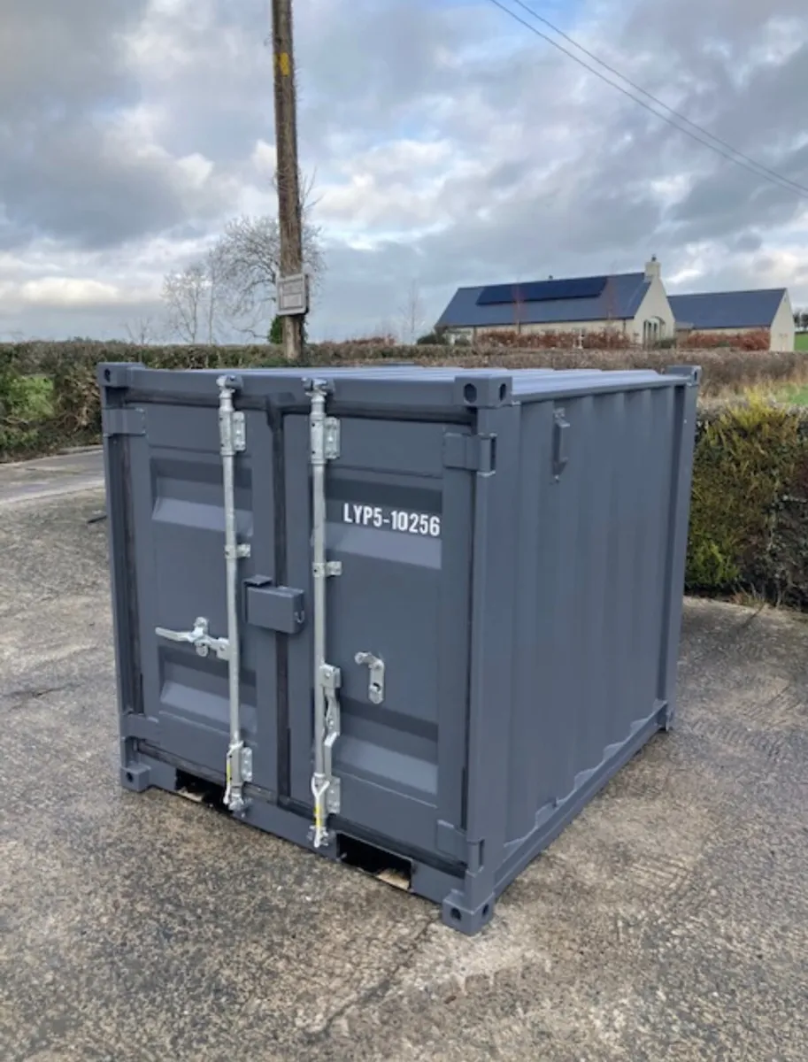 New 5ft COR-TEN Steel Container **Online Auction** - Image 1