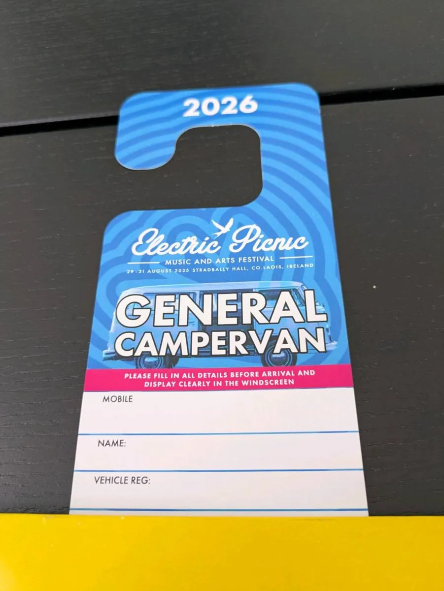 EP- 1 X Campervan pass