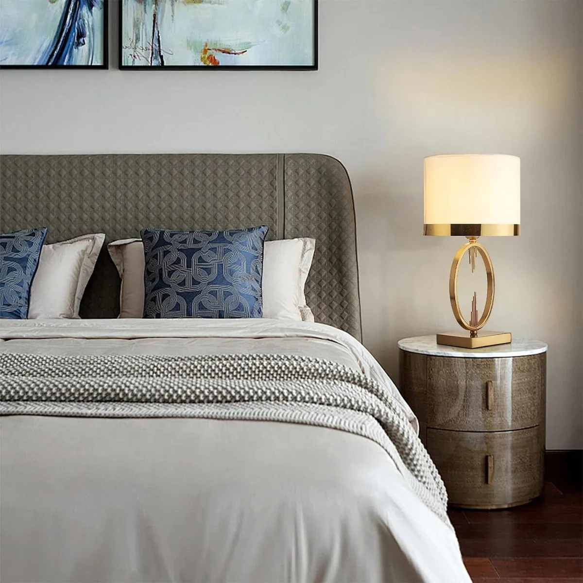 Table Lamp Modern Light Luxury E27 Nightstand - Image 3