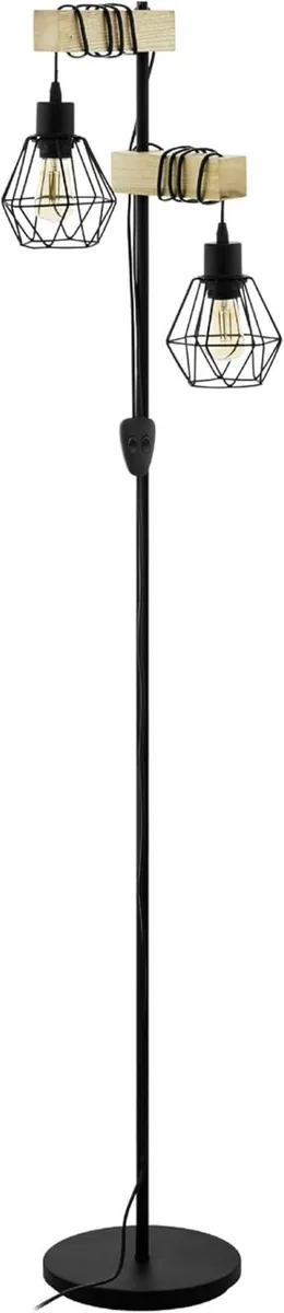Floor Lamp Townshend 5 2-Light Vintage Standing - Image 1
