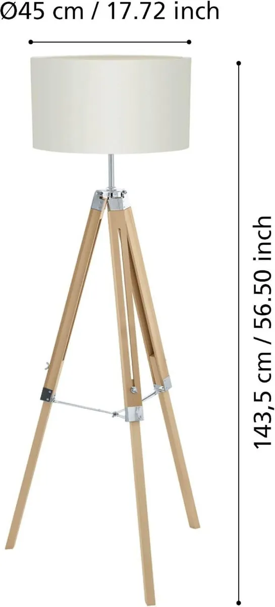 Floor Lamp Bidford Vintage Floorlamp - Image 2