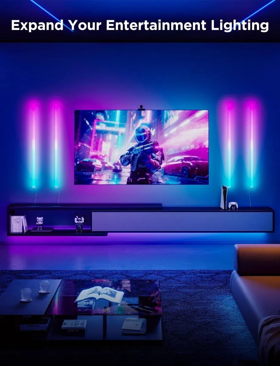 LED Glide Wall Lights Wifi Rgbic Smart Lamp - Image 2
