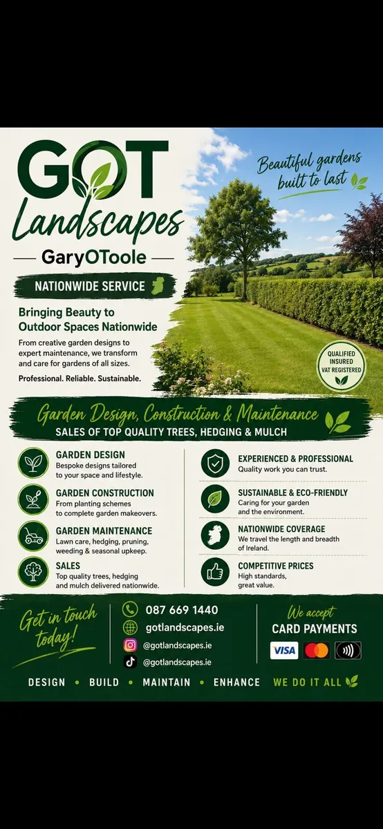 Full garden maintenance nationwide