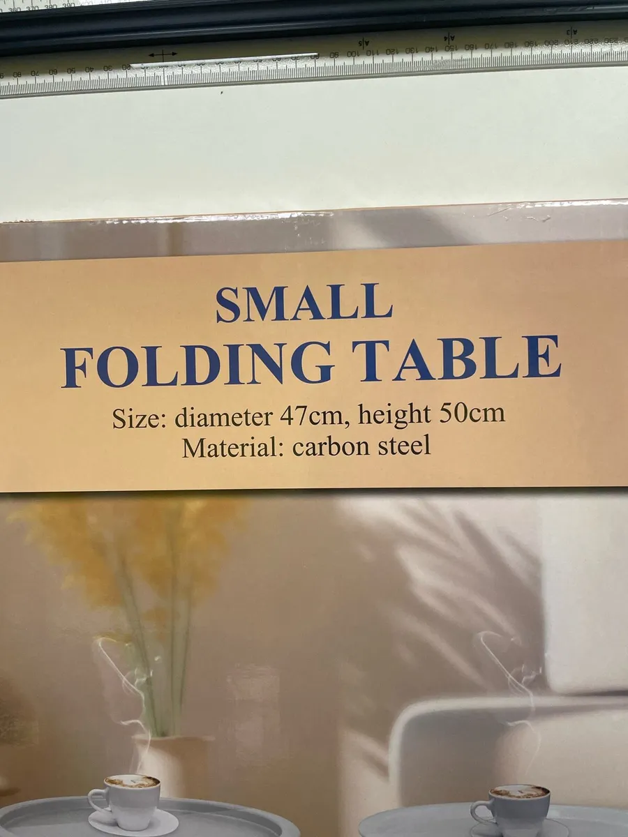 Small Folding Table - Image 3