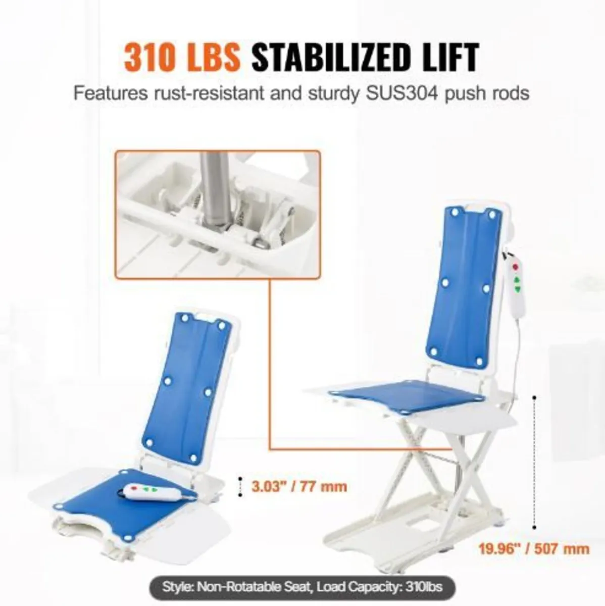 Electric Chair Lift, Devices to Lift Elderly - Image 4