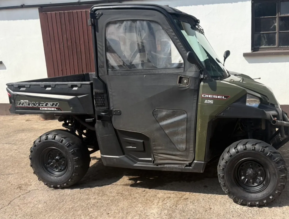 Polaris Ranger Diesel Gator 2017 Road Registered - Image 2