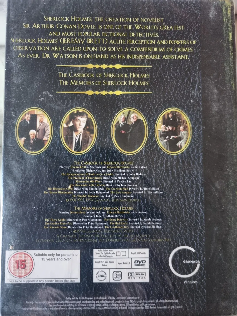 The Casebook Of Sherlock Holmes/ The Memoirs Of Sh - Image 2