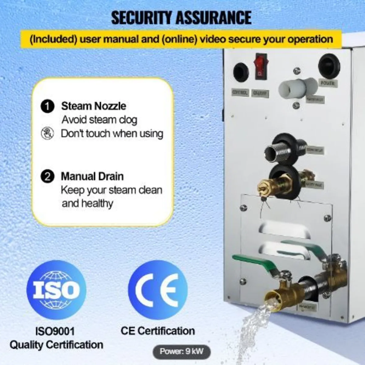 9KW Steam Generator Steam Generator - Image 4