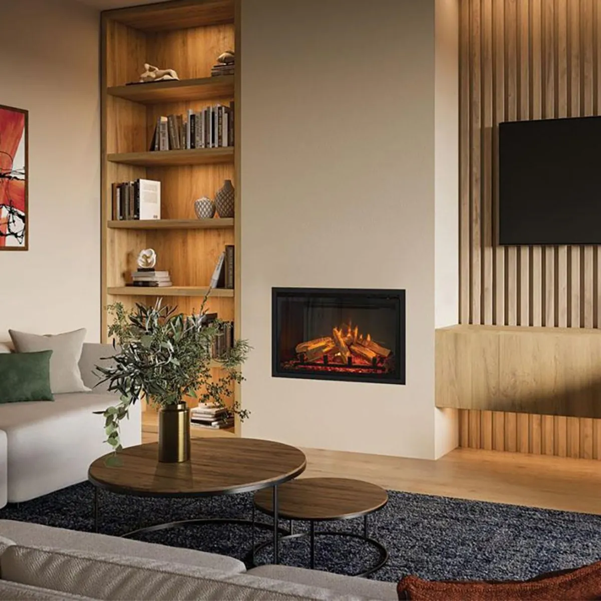 eMotiv 64 electric fire inset - Image 3
