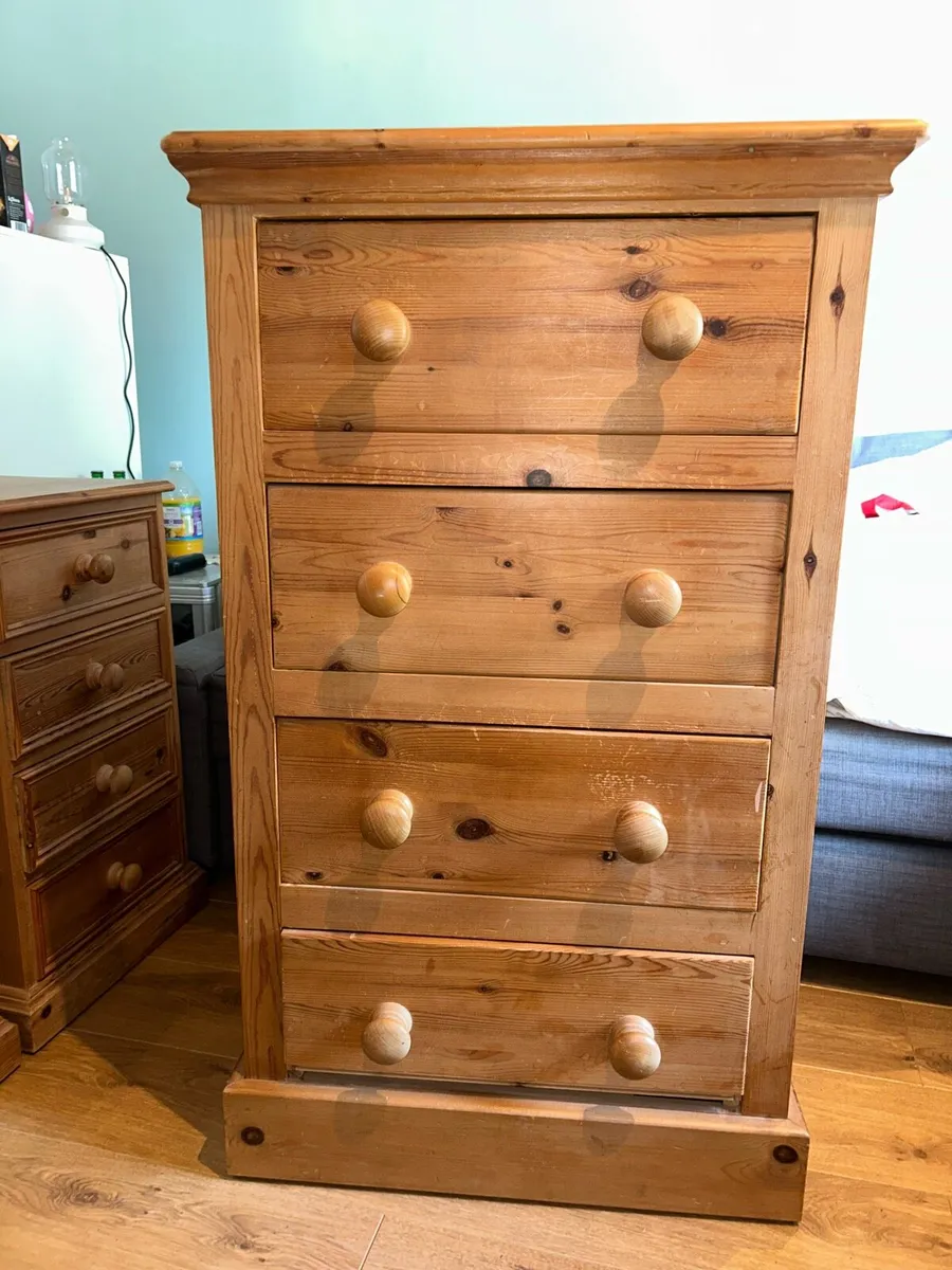 Chest of Drawers and Bed side tables - Image 1