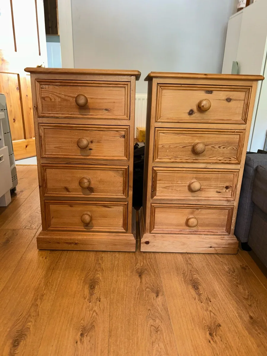 Chest of Drawers and Bed side tables - Image 2